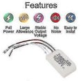 thumbnail image 4 of 220V to 12V AC Electronic Transformer 20-60W Voltage Converter for Low Voltage Lighting Power Supply, 4 of 5
