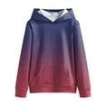 thumbnail image 5 of Oversized Hoodies for Toddlers Girls Half Zip Sweatshirt Quarter Zip Pullover Sweatshirts Fall Clothes for Teen Girls Thumb Hole, 5 of 6