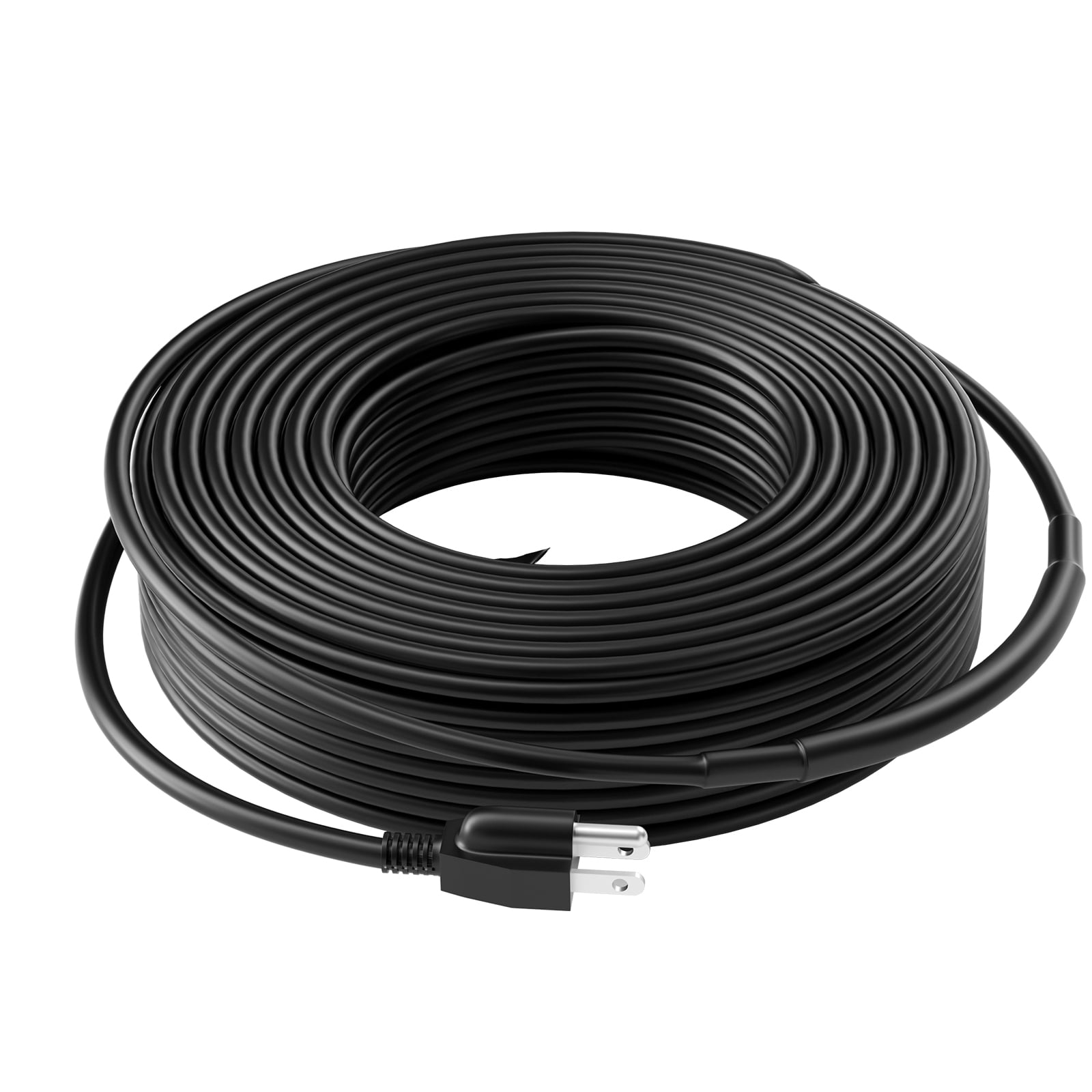 KFFKFF Self-Regulating Heating Cable for Pipes, 140FT 5W/FT Heat Tape for Freeze Protection, Roof Snow Melting, and Gutter De-icing