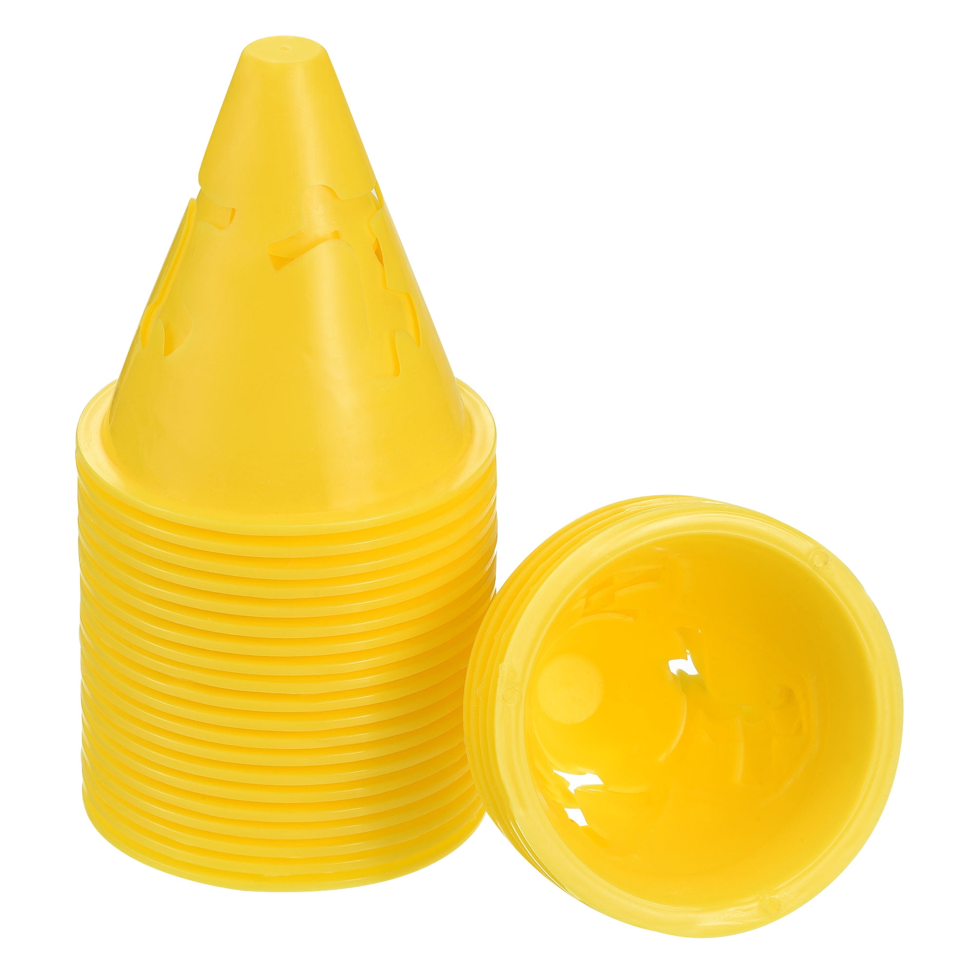 Uxcell Agility Cones Sports Cones Training Marker with Exercise Holes