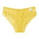 thumbnail image 1 of Gibobby Calzones de encaje para mujer Bragas de encaje para mujer, bragas de de algodón de malla hueca transpirables de cintura media(Amarillo,CH), 1 of 3
