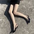thumbnail image 4 of High Waist Anti Hook Seamless Transparent Women Stockings Sexy Ultra-thin Slim Pantyhose, 4 of 7