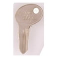 thumbnail image 2 of Kaba Ilco Corp. File Cabinet Replacement Key BAU2 - Nickel Plated - 10 Pack, Silver, 2 of 5