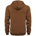 thumbnail image 5 of BRGZLK Mens Hoodies Sweatshirt Quarter Zip Pullover Long Sleeve Fleece Athletic Work Sweatshirts with Pockets Fall Winter Fashion Clothes Daily Wear Streetwear Coffee 3XL, 5 of 8