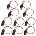 thumbnail image 1 of 10Pack 12V 24V Car Lighter Female Socket Extension Cable Connector for, 1 of 5