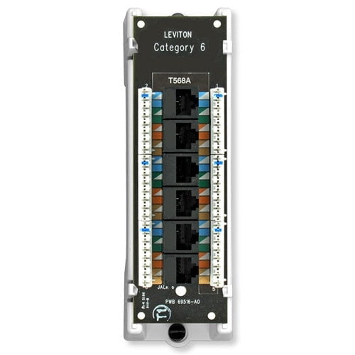 Leviton 47611-C6B Category 6 Voice And Data Module