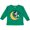 Kelly Green, variant on Inktastic Cow Jumped over the Moon Boys or Girls Long Sleeve Toddler T-Shirt