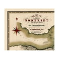 thumbnail image 4 of Historic Map - Somerset County England - Greenwood 1820 - Vintage Wall Art, 4 of 4