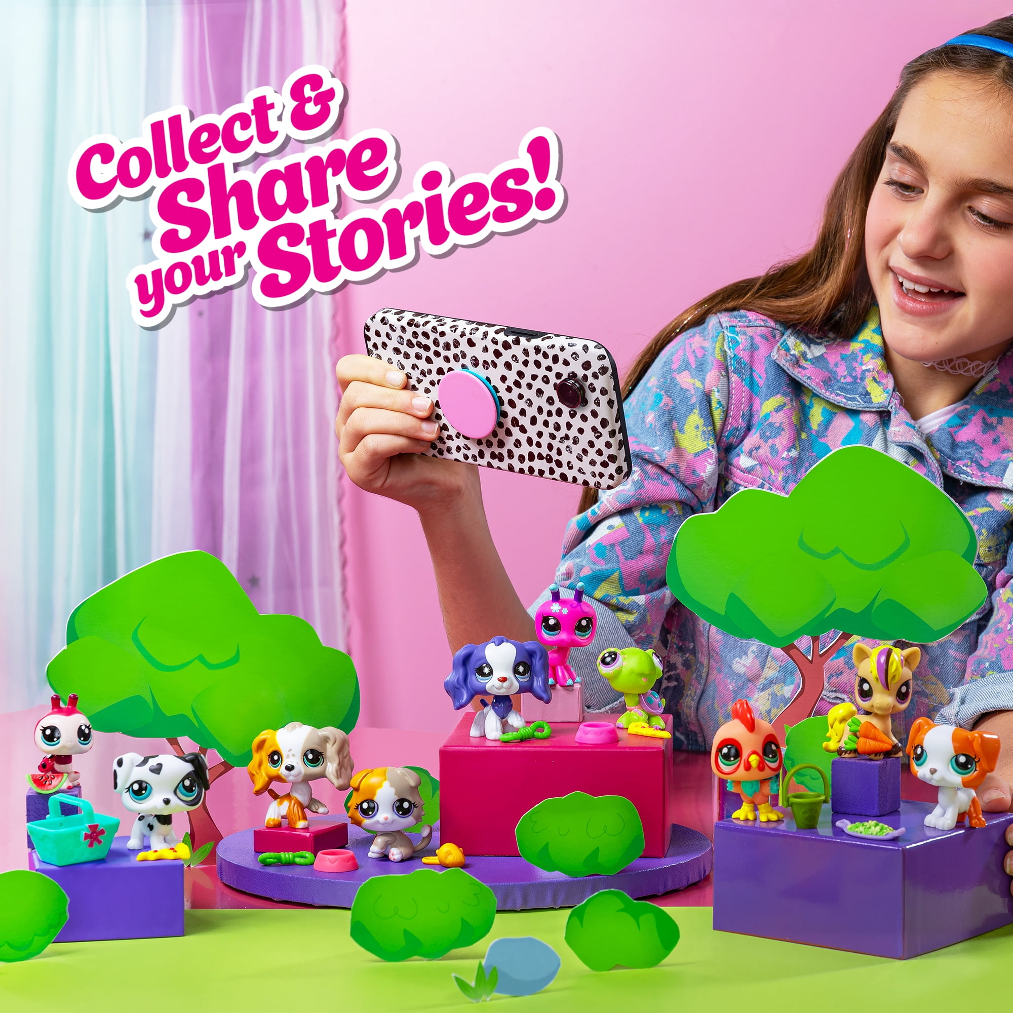 Littlest Pet Shop, Surprise Pet Pairs, Series 3, Mini Toy Figurines, Children Ages 4+, Multicolor
