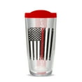 thumbnail image 1 of First Responders Insulated 16 Oz Travel Tumbler Mug with Fire Red Lid, 1 of 1