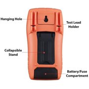 Backlit Digital Multimeter with Large LCD Display, Measures DCV, ACV, DCA, ACA, Inductance, Frequency, Temperature in Celsius, Capacitance, Resistance