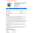 thumbnail image 2 of Starter Solenoid - Compatible with 1954 - 1955 Ford F-100, 2 of 2