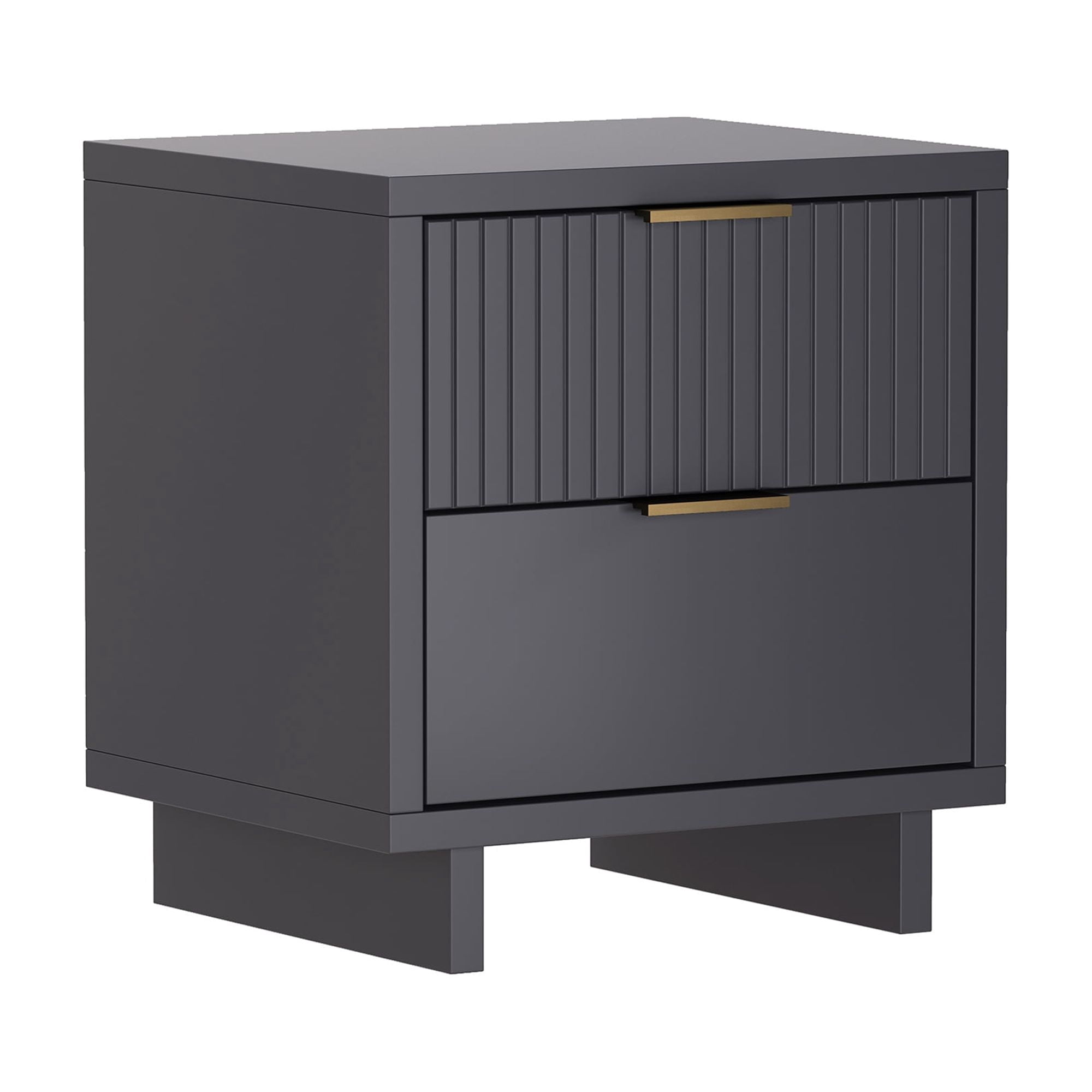 Nightstand Charcoal Gray