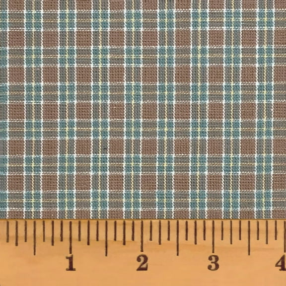 JCS Hometown 2 Plaid Homespun Cotton Fabric Sold by the Yard