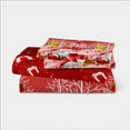 thumbnail image 6 of Green Essen 4 Pieces Bedding Set King Size Christmas Duvet Cover Quilt Cover Flat Sheet Pillowcases Red Christmas Decor Cartoon Santa Claus, 6 of 8