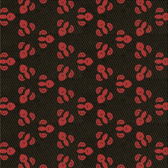 Ahgly Company Indoor Square Patterned Bakers Brown Area Rugs, 6' Square