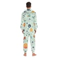 thumbnail image 4 of FORMRS Onesies Pajama for Adults Unisex Hoodie Winter Jumpsuit One Piece Sleepwear, Sizes S-2XL, Space Patterns, 4 of 7