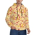 thumbnail image 2 of Fotbe Men's Hoodie with Halloween Elements Pattern - Kangaroo Pocket Pullover Hooded Sweatshirt, Perfect for Daily Wear, Travel, and Home-4X-Large, 2 of 7