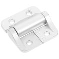 thumbnail image 2 of Cupboard Door Hinges Bathroom Cabinets Rectangular Shape Steel Material 1.6×1.5×0.4in 1Pack, 2 of 5