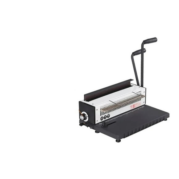 TD-1500B34 Manual Punching And Binding Machine A3A4 Document Iron Ring Punching Machine Pressing Ring Binding Machine ,Pinpoint Punching