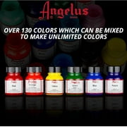Angelus® Acrylic Leather Paint, 1 oz., Flat Black