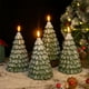 thumbnail image 1 of Adornos Navideños de Vinilo para Árbol de Navidad con Luz Nocturna | Juego de 2 | Funcionan con Pilas | Material de Pvc | 17,2 X 10,8 X 10,8 Cm | Decoración Navideña, 1 of 7