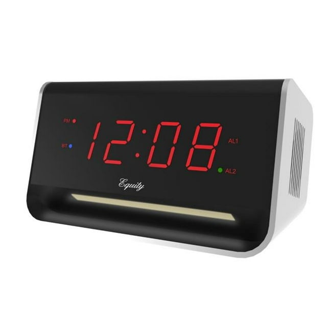 EQUITY LACROSSE 75910 Haut-Parleur Bluetooth et Réveil avec Usb
