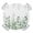 White Light Green Emerald Green, variant on Spring Emerald Green Eucalyptus Round Tablecloth for 36-44 Inch Tables,Fitted Table Cover with Elastic Edge,Botanical Leaf Country Waterproof Outdoor Table Cloth Protector for Patio Garden Dinner