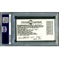 thumbnail image 2 of Ken Griffey Jr. Autographed 1989 Seattle Mariners 1st HR Ticket Stub Seattle Mariners PSA 8 MK Auto Grade Gem Mint 10 "4-10-89" PSA/DNA #92328118, 2 of 2