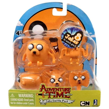 Adventure Time Jake Battle Pack Mini Figure Set (Adventure Time Best Of Jake)