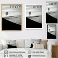 thumbnail image 4 of Designart "Monochrome Meadow Horizon I" Meadow Floater Framed Wall Art Prints, 4 of 5