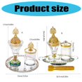 thumbnail image 5 of AOOOWER Artistic Rotating Incenses Burners Set With Jar For Room And Home Centerpieces Arabic Styles Table top Decors, 5 of 19