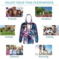 thumbnail image 6 of Youth Cartoon Hoodie Fashion Long Sleeve Kids Pullover Coat Casual Hoody Hooded Sweatshirts for Boys Girls, 6 of 8