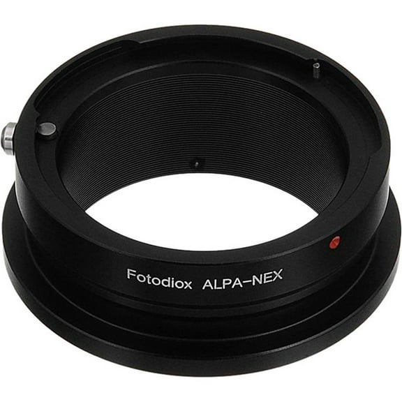 Fotodiox Pro Lens Mount Adapter for Alpa 35mm SLR Lens to Sony Alpha E-Mount Mirrorless Camera Body