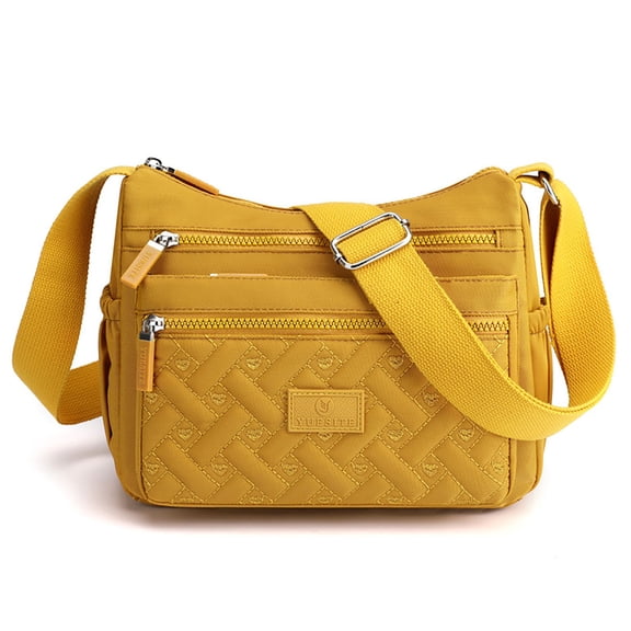 Women Shoulder Bag Fashionable Crossbody Bags Multiple Pockets Casual Handbag Dark Blue