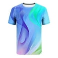 thumbnail image 7 of Taqqpue Men's Summer Short Sleeve T-Shirt & Shorts 2 Piece Outfits Printed Plus Size Casual Sports Athletic Jogging Sets S-5XL, 7 of 7