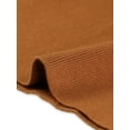 thumbnail image 5 of INSPIRE CHIC Women's Elastic High Waist Slit Hem Stretchy Classic Midi Skirts XL Caramel, 5 of 6