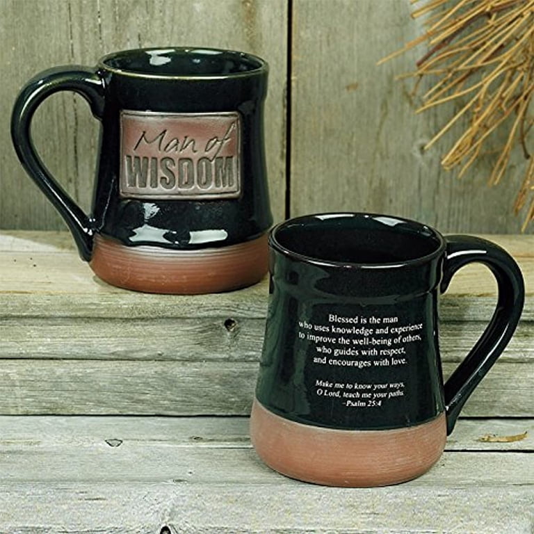 Man of Wisdom Pottery Mug