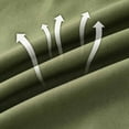 thumbnail image 5 of Avirosel Men's Lightweight Vest Outerwear Zip Up Casual Outdoor Sleeveless Jacket with Zipper Pockets for Golf Running Hiking Army Green, 5 of 6