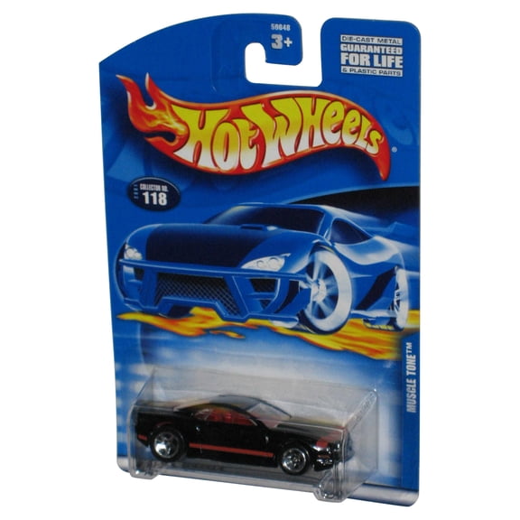 Hot Wheels Muscle Tone (2001) Collector Black Toy Car #118