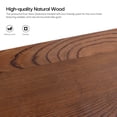 thumbnail image 3 of 26in Wall Mounted Coat Rack with Shelf Rustic Wood Coat Rack with 5 Dual Metal Hooks, 3 of 8