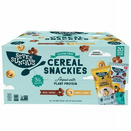 Seven Sundays Cereal Snackies, 1 Ounce (Pack of 20)