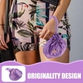 thumbnail image 4 of KAKOWELY Decorativo Violeta Con De Cordón Y Asa Para Transportar Objetos Personales, 4 of 6
