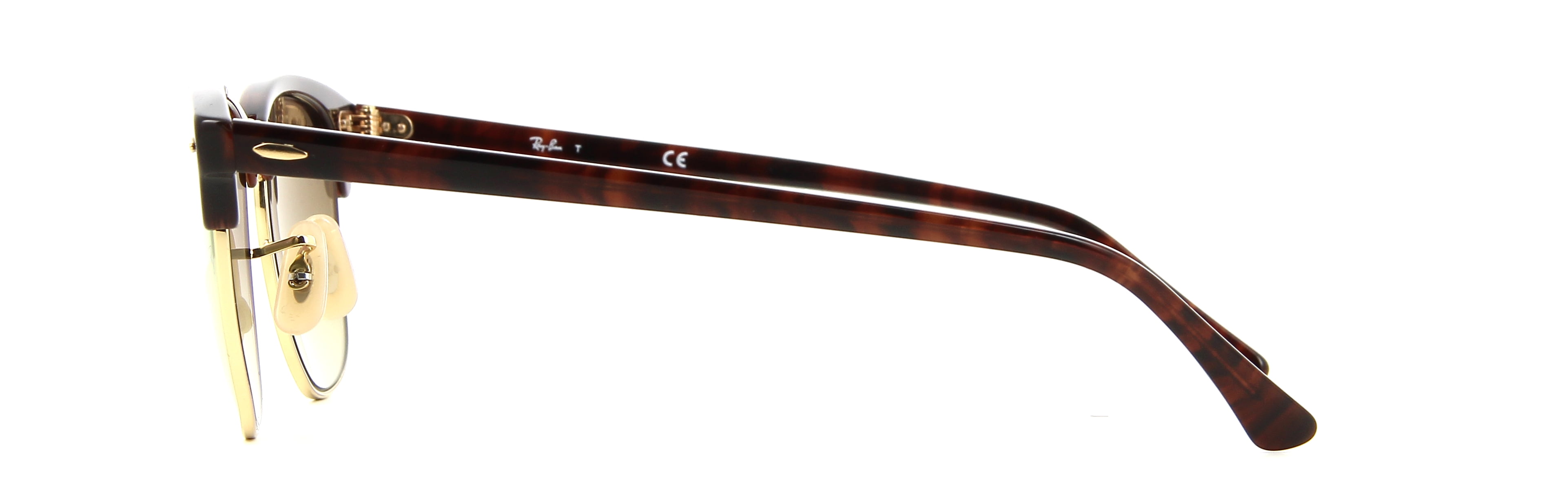Ray Ban RB 3016 Clubmaster 1160 - Tortoise-Black/Brown by
