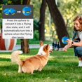 thumbnail image 5 of Nueva pelota de disco para perros, juguetes interactivos para perros con forma de platillo volador, pelota emergente para perros, juguetes para mascotas de forma variable (azul), 5 of 5