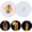 Orange, variant on Izakaya coasters LED Coaster LED Flash Light Cup Mat Acrylic Wine Coaster Light Bar Club LED Car Coaster USB Charging Cup Mat Drink Holder