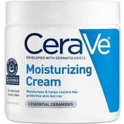 CeraVe Moisturizing Cream 16 oz Daily Face and Body Moisturizer for Dry Skin