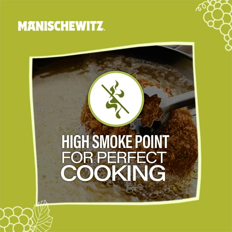 Manischewitz 100% Pure Grapeseed Oil, 33.8oz | Kosher for Passover