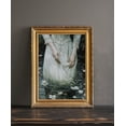 thumbnail image 3 of Ophelia Dark Academia Print Victorian Art Gothic Decor Antique Oil Painting Dark Academia Poster Rustic Vintage Wall Art Cottagecore, 3 of 3