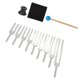 thumbnail image 4 of Chakra Tuning Forks Set, Yoga Tuning Fork Relax Mind Sound Trainning Aleación De Aluminio Para Interiores ANGGREK Descripción de la referencia, 4 of 5